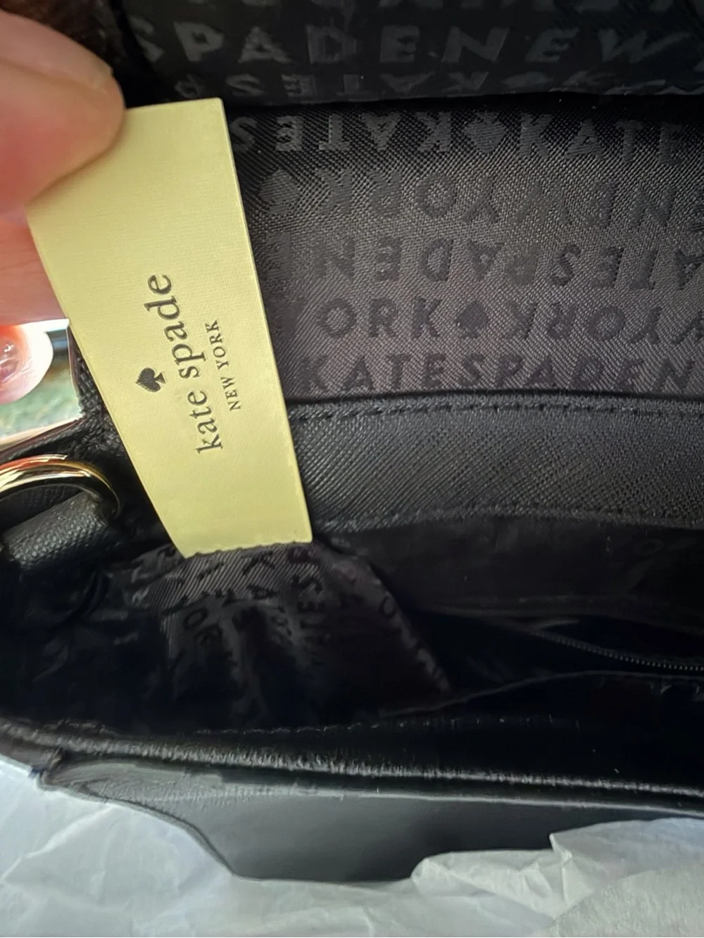 Kate Spade Laurel Way Multi Glitter Alisanne Satchel NWOT - purple Black